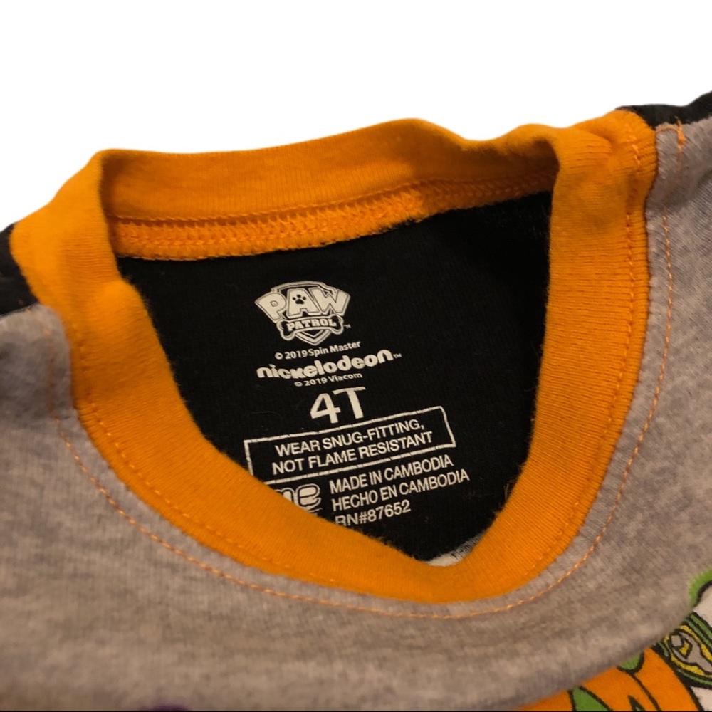 Nickelodeon Halloween Paw Patrol Pajamas Set - Picture 3 of 6